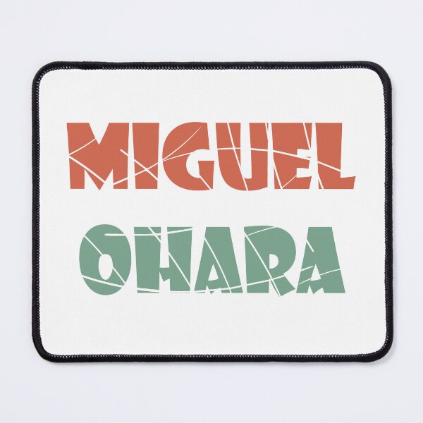 Item preview, Miguel Ohara red green word designed and sold by GSJGROUP.
