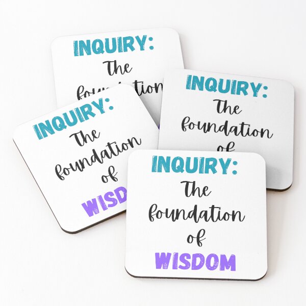 Item preview, Inquiry: The Foundation of Wisdom Design designed and sold by JAMTEESHOP.