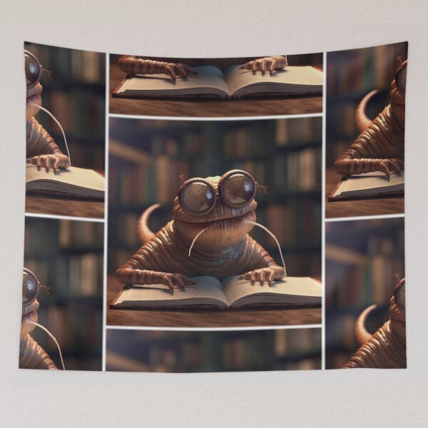 Item preview, Book Worm - Tape designed and sold by visualidioms.
