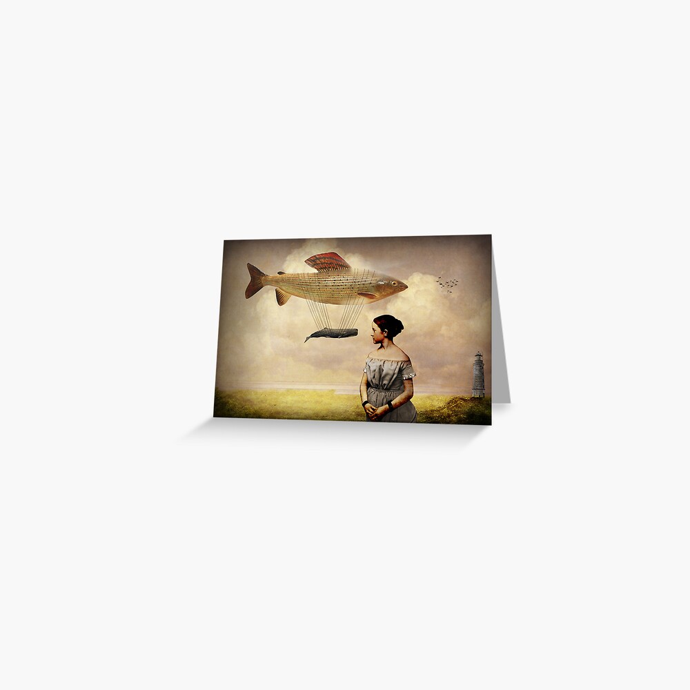 Whale watching Greeting Card
