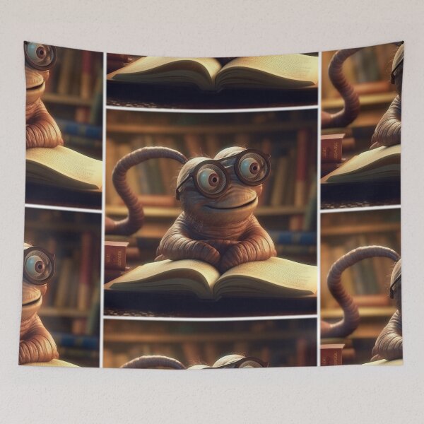 Item preview, Book Worm - Whip designed and sold by visualidioms.