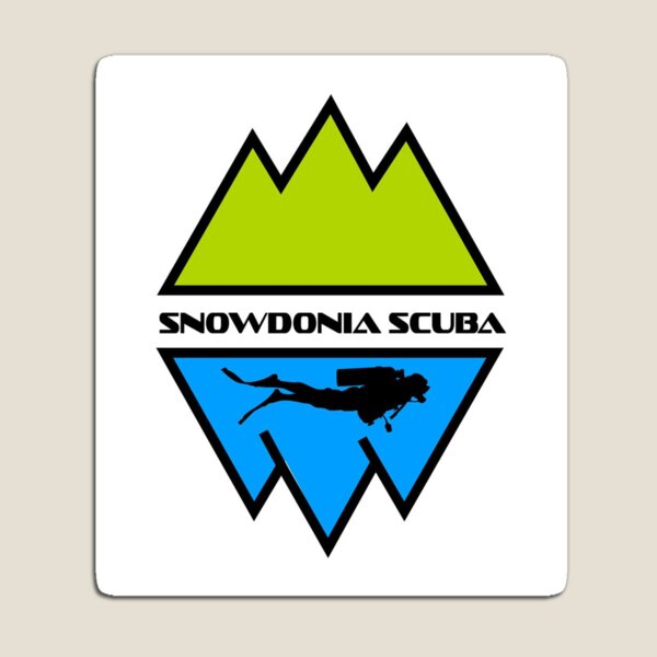 'SUBLIME' SNOWDONIA SCUBA Magnet