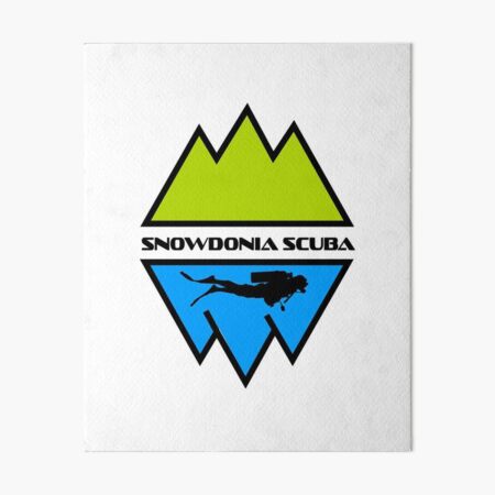 'SUBLIME' SNOWDONIA SCUBA Art Board Print