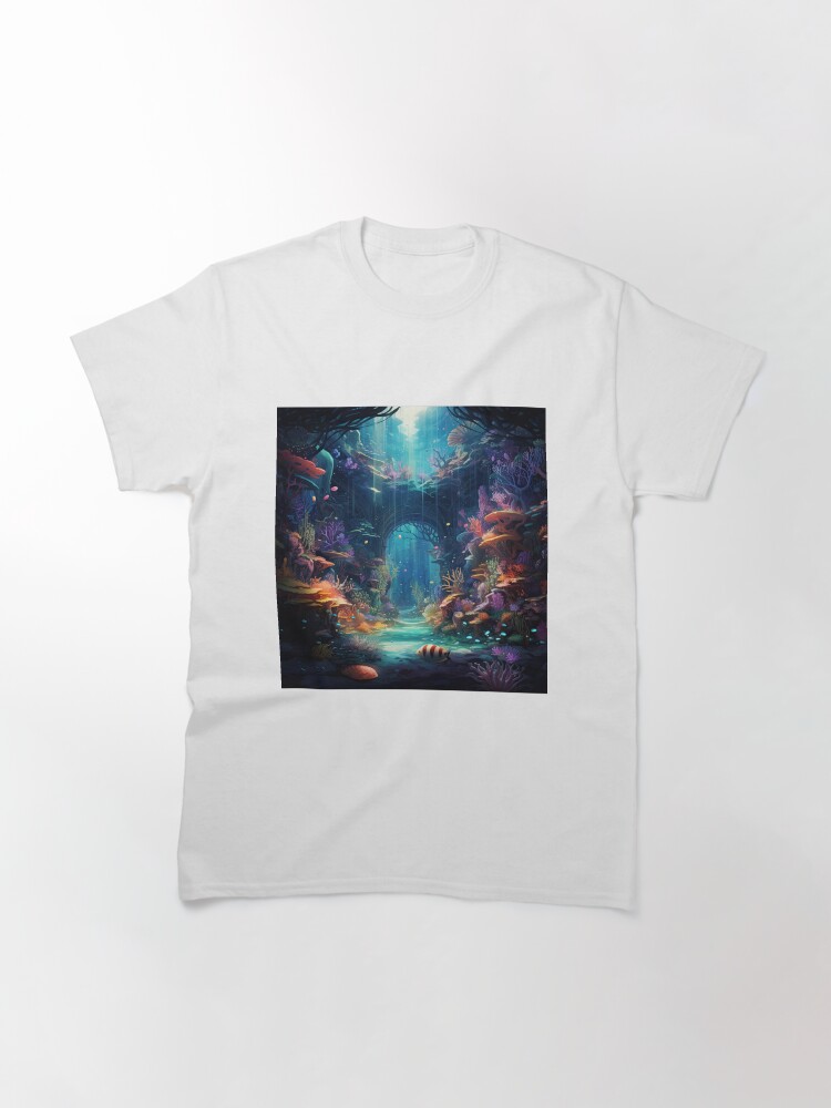 Thumbnail 3 of 7, Classic T-Shirt, Under the Sea designed and sold by garretbohl.