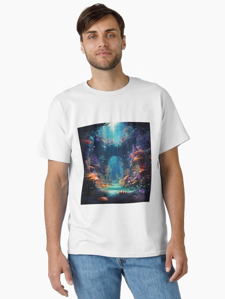 Thumbnail 1 of 7, Classic T-Shirt, Under the Sea designed and sold by garretbohl.