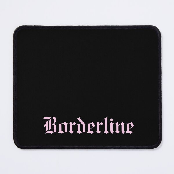 Item preview, Borderline Classic Rose Pink Text designed and sold by Ninjakandy.