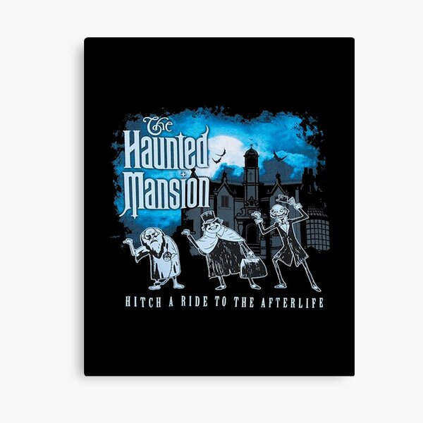 Quality Haunted Mansion A Swinging Wake Is Coming To Disney Plus Poster  Canvas - Roostershirt