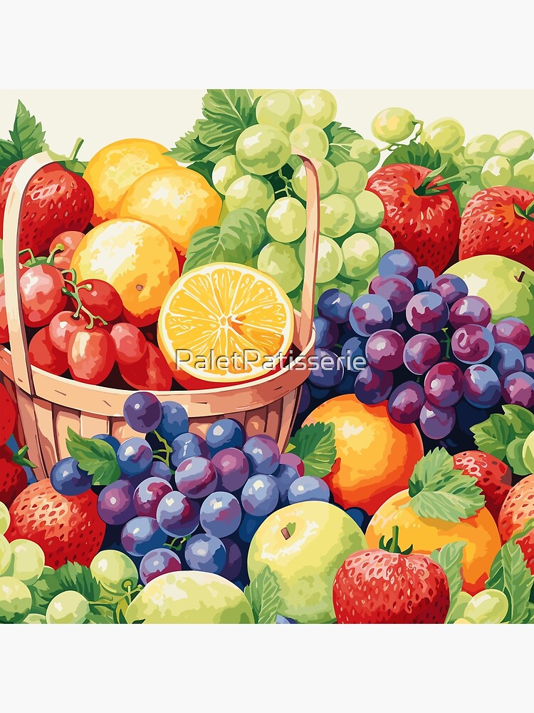 Display Fruit with Elegance - Pastel Fruit Bowl