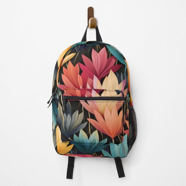 Item preview, Art deco style Palm flowers designed and sold by Shop illusia.