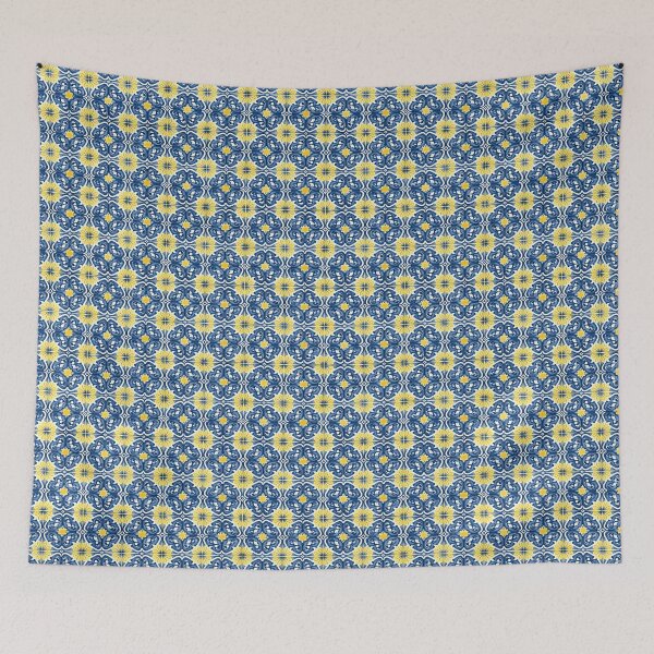 Item preview, Portuguese Tiles (Blue & Yellow Azulejos) #2 designed and sold by BrushstrokesA.