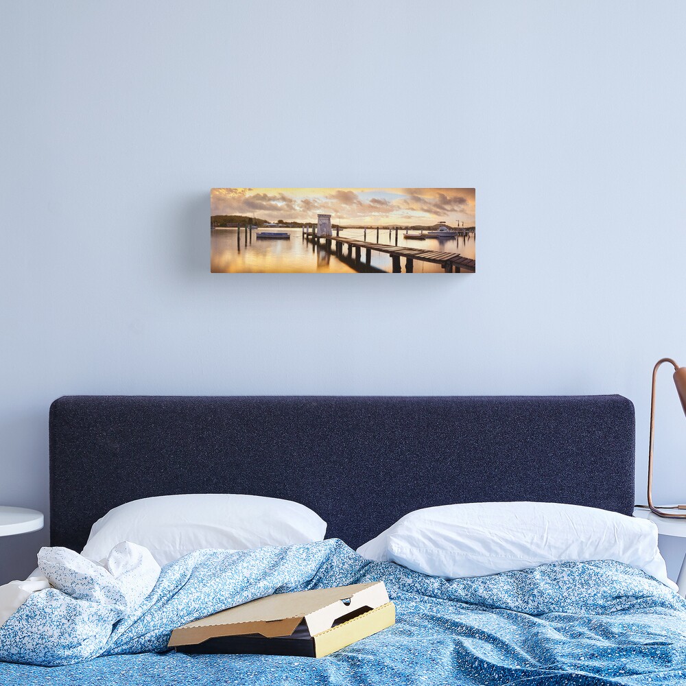 Davistown Jetty, New South Wales, Australia Canvas Print