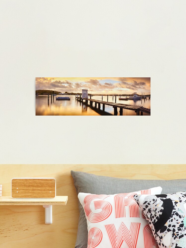 Thumbnail 2 of 3, Photographic Print, Davistown Jetty, New South Wales, Australia designed and sold by Chockstone.