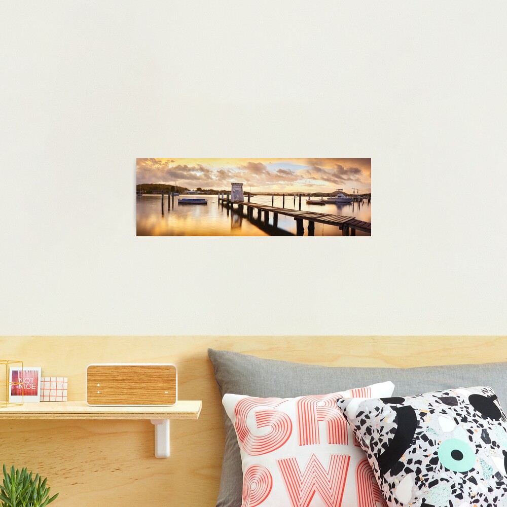 Davistown Jetty, New South Wales, Australia Photographic Print