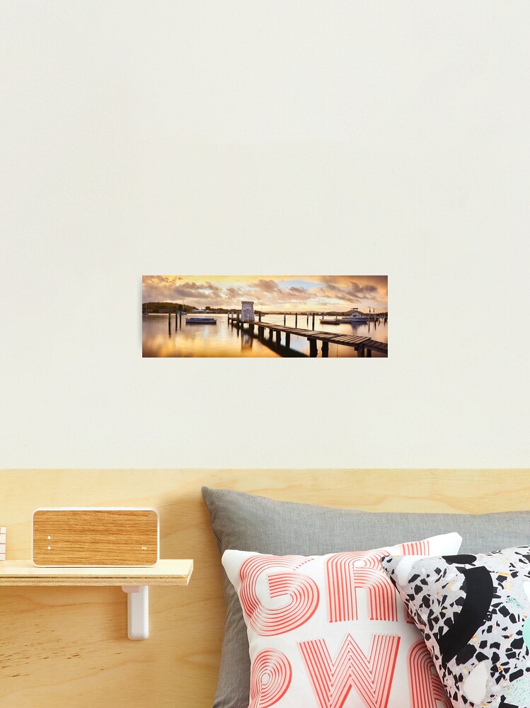 Thumbnail 2 of 3, Photographic Print, Davistown Jetty, New South Wales, Australia designed and sold by Chockstone.