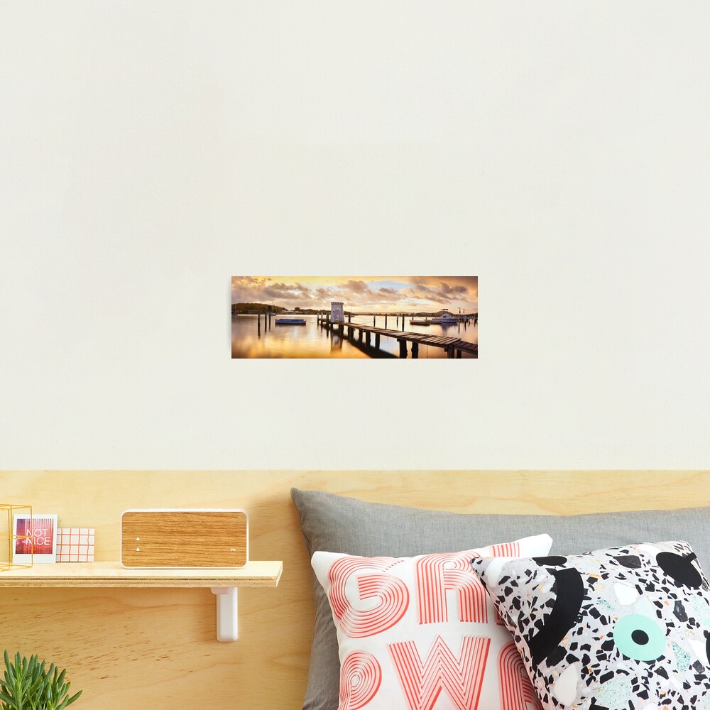 Davistown Jetty, New South Wales, Australia Photographic Print