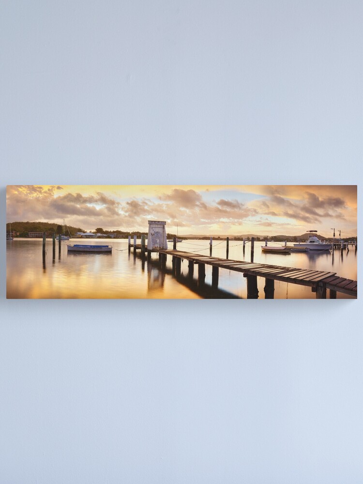 Alternate view of Davistown Jetty, New South Wales, Australia Canvas Print