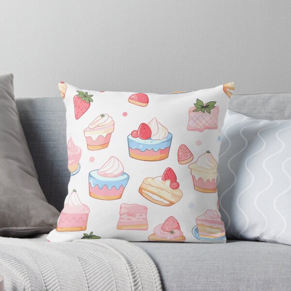 Item preview, T-shirt cute pastry pattern in pastel colors designed and sold by ploen kongsuwan.