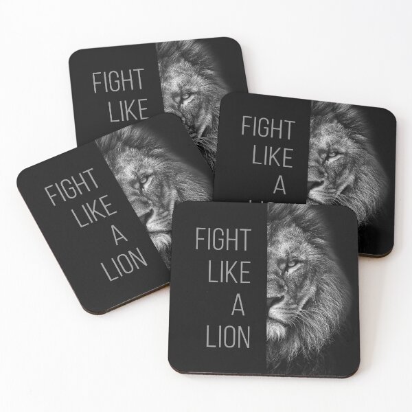 Item preview, Fight Like A Lion  designed and sold by SandaArtDesign.