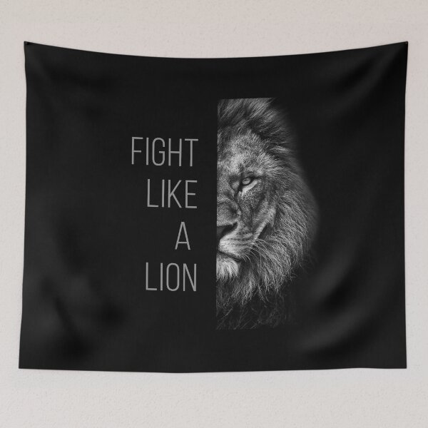 Item preview, Fight Like A Lion  designed and sold by SandaArtDesign.