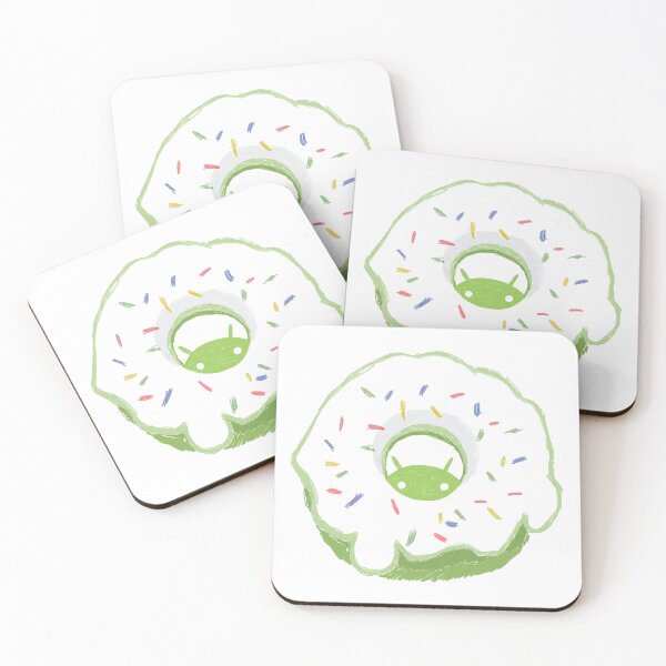 Item preview, Icon pencil drawing Android Donut logo OS Google sticker pack designed and sold by KennyLucky.