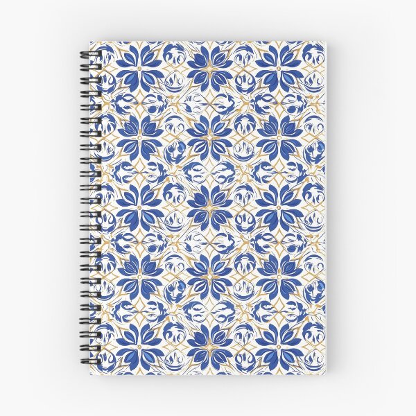 Item preview, Portuguese Tiles (Blue & Gold Azulejos) #4 designed and sold by BrushstrokesA.