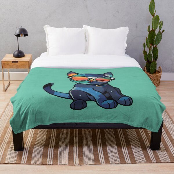 Artikelvorschau, Futuristische mehrfarbige Katzen #33 Nachtkatze entworfen und verkauft von SOVISART.