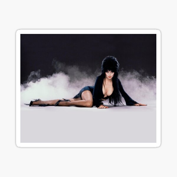 Elvira MotD Prone Sticker