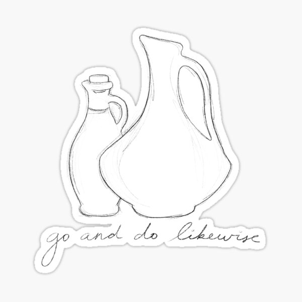 Go and Do Likewise Sticker
