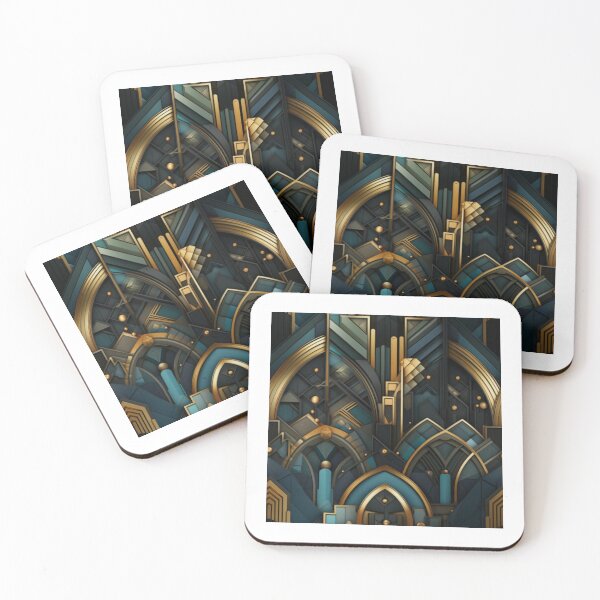 Item preview, Art deco style geometry designed and sold by Shop illusia.