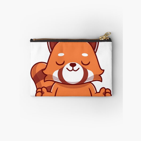 Item preview, Cute Red Panda is doing yoga designed and sold by SceneryStudio.