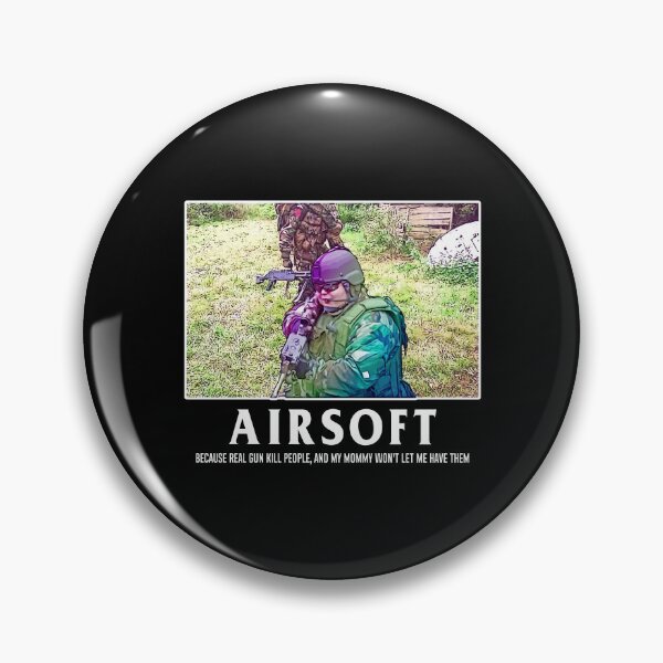 Item preview, AIRSOFT CAN'T KILL PEOPLE designed and sold by Shisho6428.