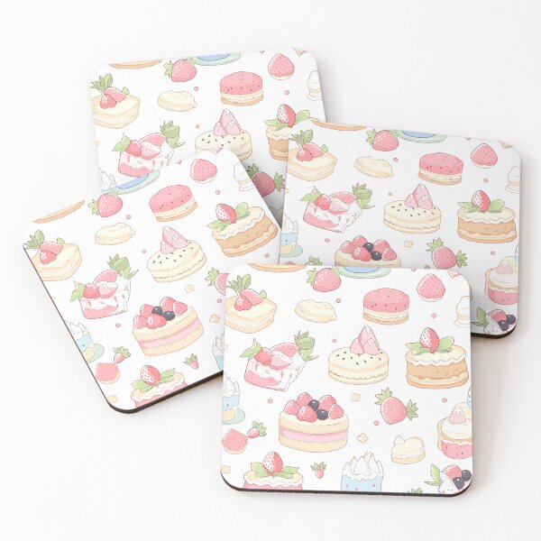 Item preview, T-shirt cute cake pattern in pastel colors designed and sold by ploen kongsuwan.