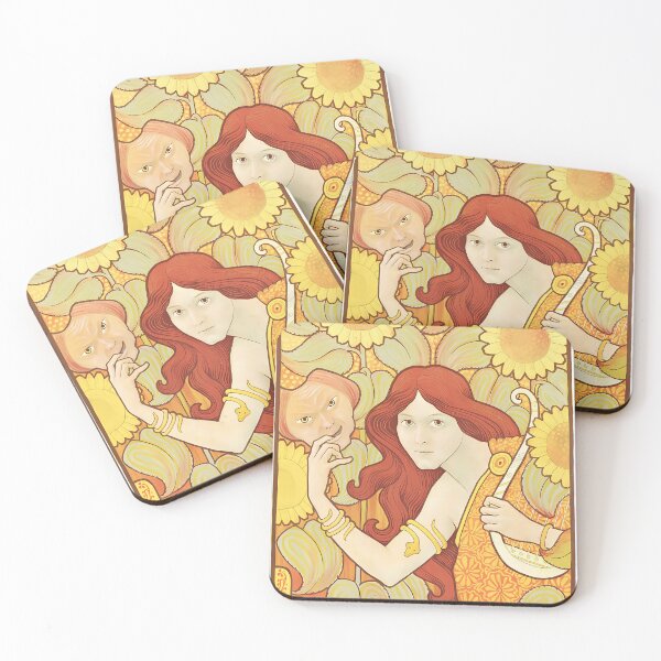 Item preview, Paul Berthon, Dramatic Art Review designed and sold by NouveauEra.