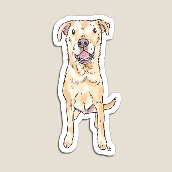 Item preview, Scruffy Pup Illustration designed and sold by rita-andi.