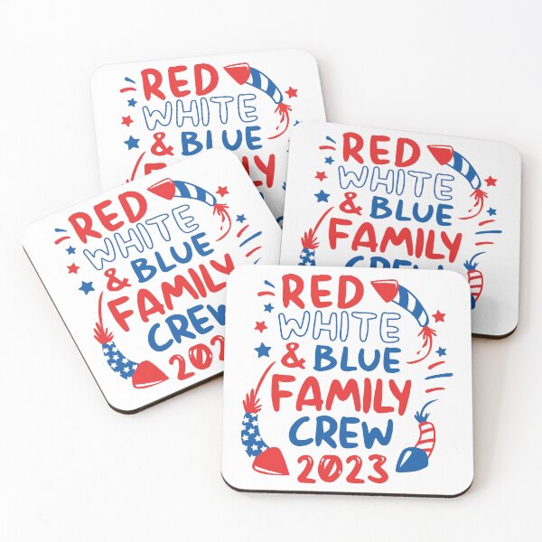 Item preview, Red White & Blue Family Crew 2023 designed and sold by simmoredsign.