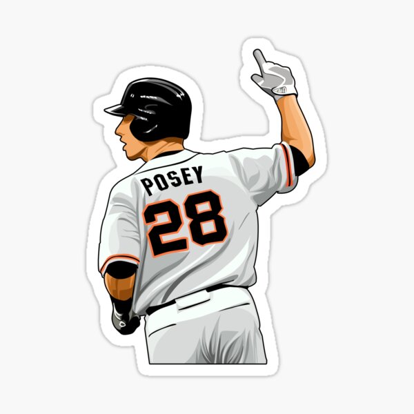 Buster Posey Sticker for Sale by Jim-Kim