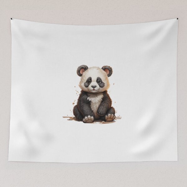 Item preview, Cute Baby Panda designed and sold by CrittersHub.
