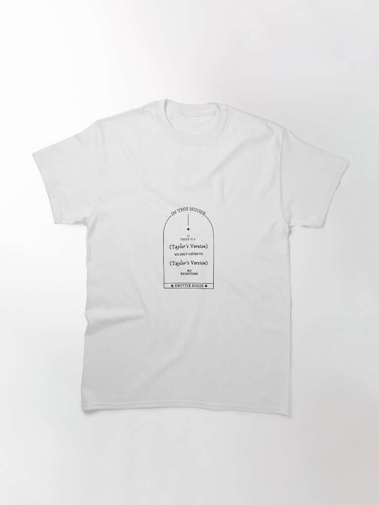 Thumbnail 3 of 7, Classic T-Shirt, Taylor Swift Swiftie Rules designed and sold by isabellap317.