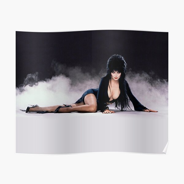 Elvira MotD Prone Poster