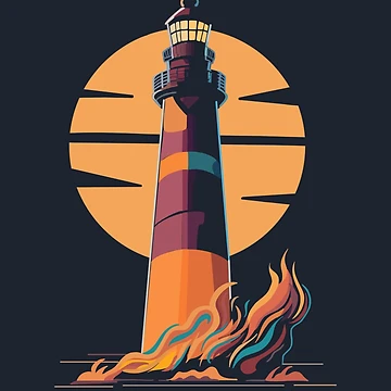 Artwork thumbnail, Lighthouse by Sfumata Illustration