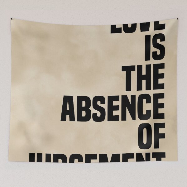 Item preview, Love is the absence of judgment - Dalai Lama Quote - Literature - Typography Print - Vintage designed and sold by Studio Grafiikka.