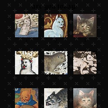 How do you feel today, on the horrible cat scale of medieval paintings? -  9GAG