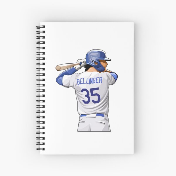 Cody Bellinger Spiral Notebook for Sale by seraphany