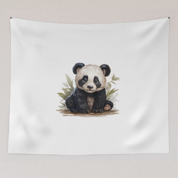 Item preview, Cute Baby Panda designed and sold by CrittersHub.