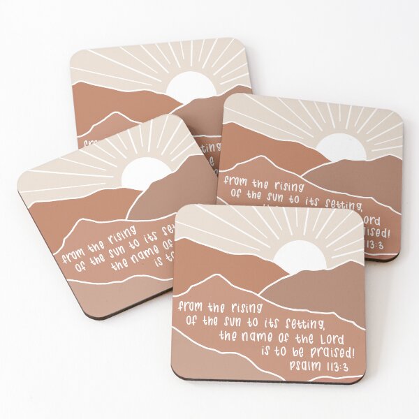 Item preview, Bible Christian Psalm 113:3 Verse designed and sold by Isabella Perry.