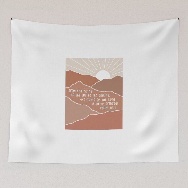 Item preview, Bible Christian Psalm 113:3 Verse designed and sold by Isabella Perry.