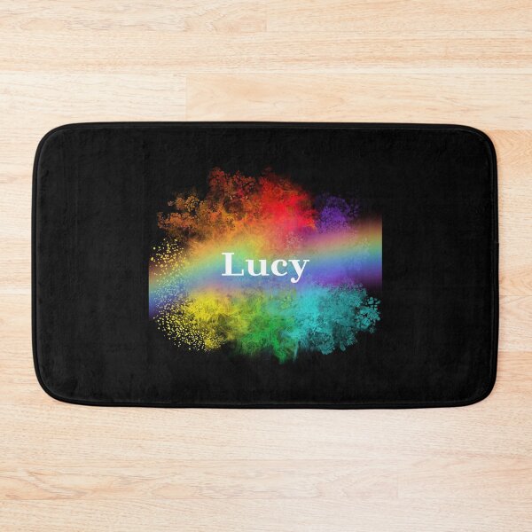 Item preview, Lucy | Lucy Pride Rainbow Name | LGBTQIA+ Pride Color designed and sold by ShroomMagic.