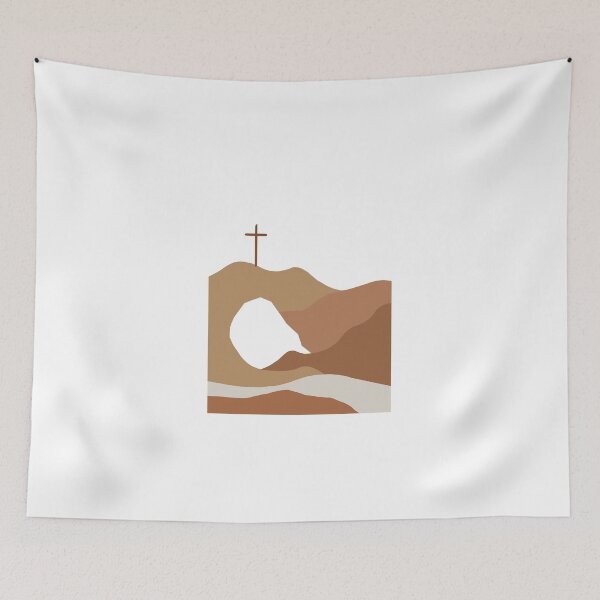 Item preview, Jesus Empty Tomb Aesthetic Neutrals designed and sold by Isabella Perry.