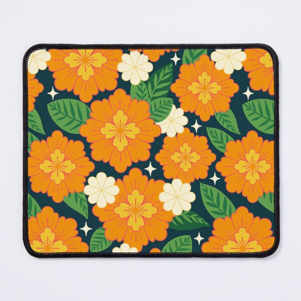 Item preview, Fancy Floral Burst - Marigold designed and sold by popElephant.