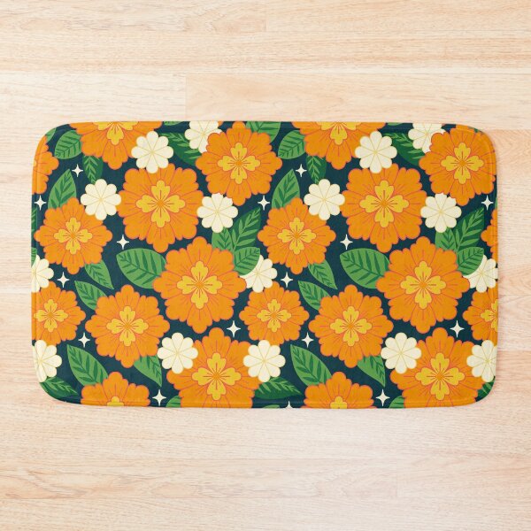 Item preview, Fancy Floral Burst - Marigold designed and sold by popElephant.